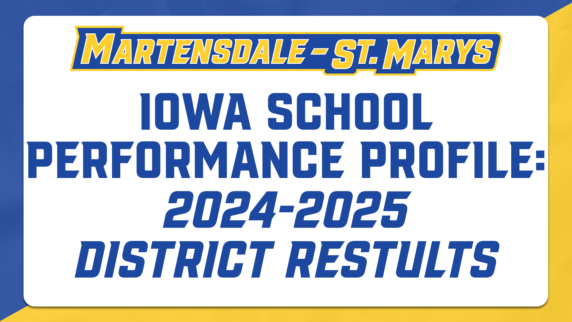 District ISPP Results